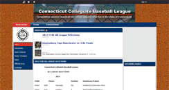 Desktop Screenshot of ctcollegebaseballleague.org